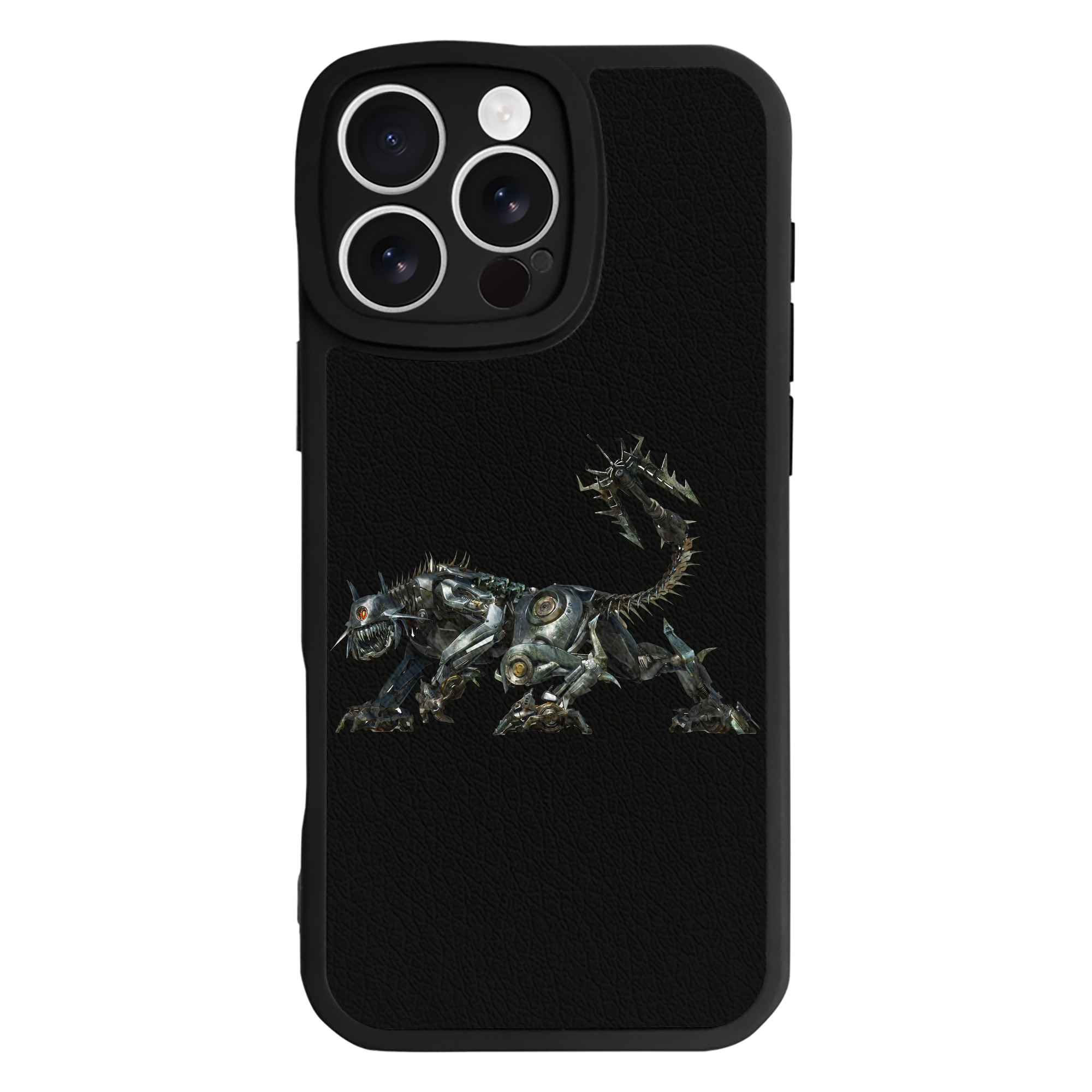 （画像用） Transformers トランスフォーマー 【iPhone 16シリーズ対応】シリコンスマホケース（レザー調） 材質：シリコン